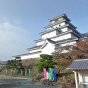 Street view of Aizuwakamatsu Castle