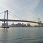 Tokyo Bay Street View to be looking at the Rainbow Bridge