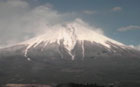Stream view of Mount Fuji